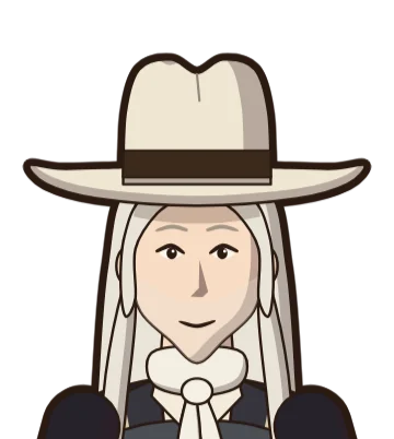 The Pale Stranger, drawn as in the game